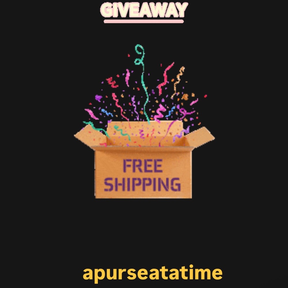 Giveaway and FREE SHIPPING